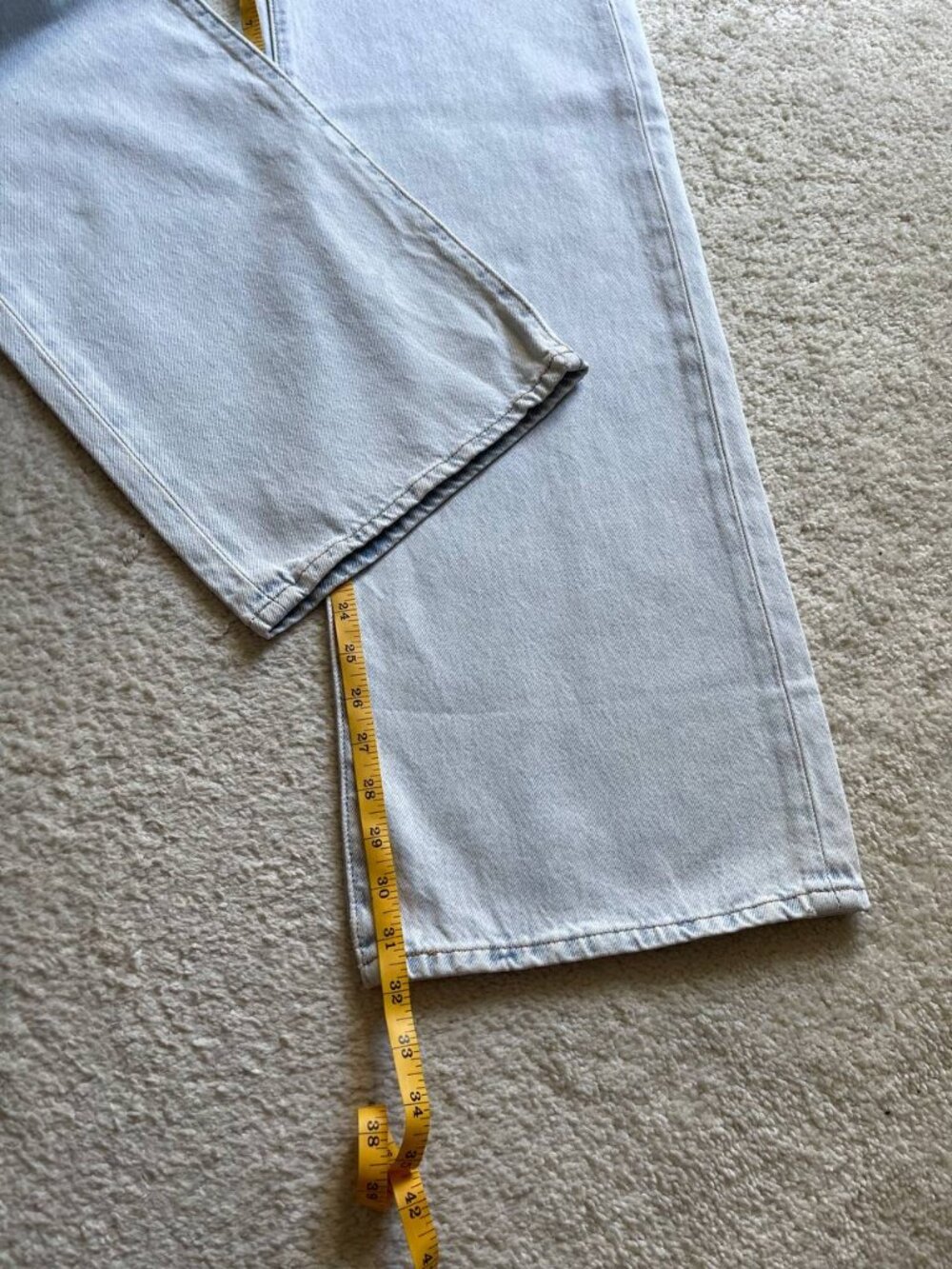NWT Levi’s Premium Ribcage Wide Leg High Rise Women’s Jeans Size 26/32 - Picture 9 of 13